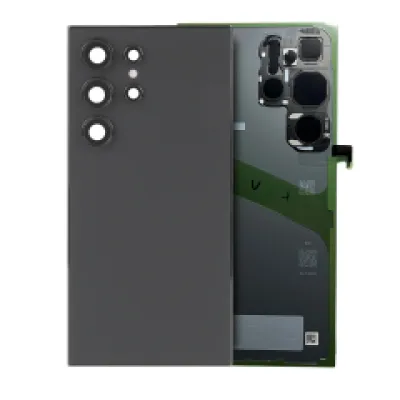 Задня кришка зі склом камери для Samsung Galaxy S24 Ultra (Service Pack) (Titanium Gray)