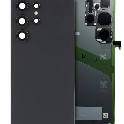 Задня кришка зі склом камери для Samsung Galaxy S24 Ultra (Service Pack) (Titanium Black)