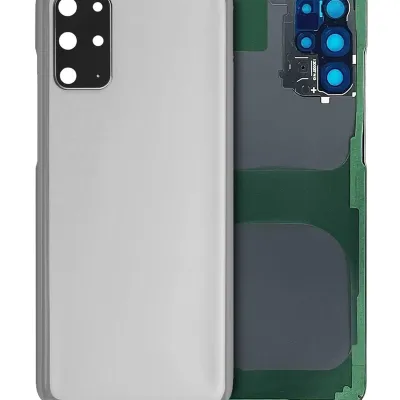 Задня кришка зі склом камери для Samsung Galaxy S20 Ultra (Service Pack) (Cosmic White)