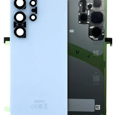Задня кришка зі склом камери для Samsung Galaxy S24 Ultra (Service Pack) (Titanium Blue)