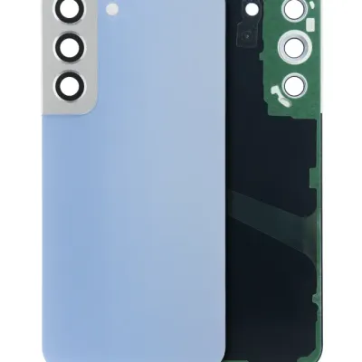 Задня кришка зі склом камери для Samsung Galaxy S22 (Service Pack) (Sky Blue)