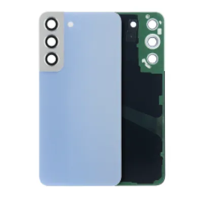 Задня кришка зі склом камери для Samsung Galaxy S22 (Service Pack) (Sky Blue)