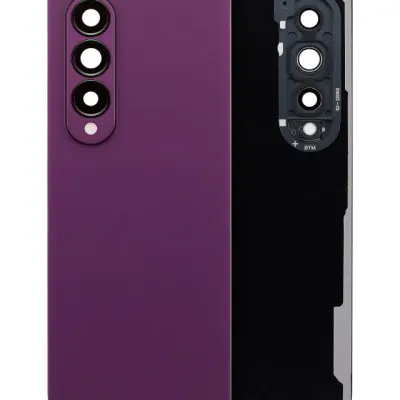 Задня кришка зі склом камери для Samsung Galaxy Z Fold 4 (Service Pack) (Burgundy)