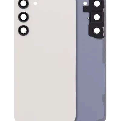 Задня кришка зі склом камери для Samsung Galaxy S23 Plus (Service Pack) (Cream)
