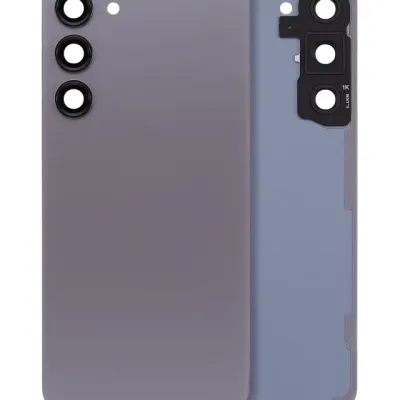 Задня кришка зі склом камери для Samsung Galaxy S23 (Service Pack) (графітовий)