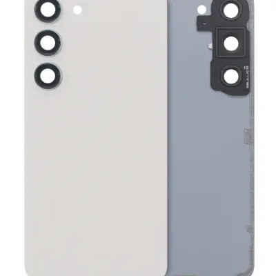 Задня кришка зі склом камери для Samsung Galaxy S23 (Service Pack) (Cream)