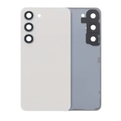 Задня кришка зі склом камери для Samsung Galaxy S23 (Service Pack) (Cream)