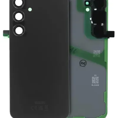 Задня кришка зі склом камери для Samsung Galaxy S24 Plus (Service Pack) (Onyx Black)