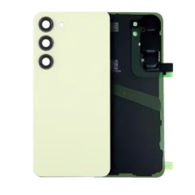 Задня кришка зі склом камери для Samsung Galaxy S24 (Service Pack) (Amber Yellow)