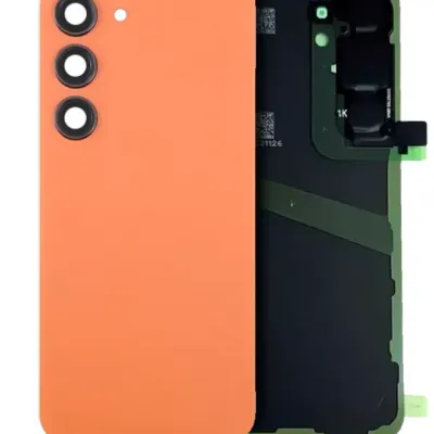 Задня кришка зі склом камери для Samsung Galaxy S24 (Service Pack) (Sandstone Orange)