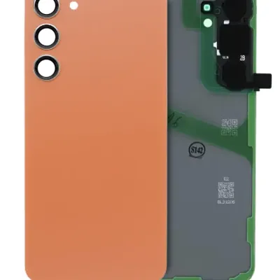 Задня кришка зі склом камери для Samsung Galaxy S24 Plus (Service Pack) (Sandstone Orange)