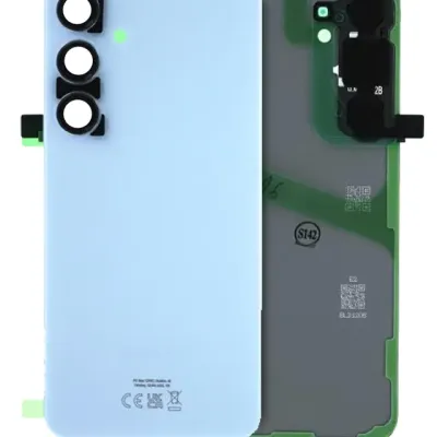 Задня кришка зі склом камери для Samsung Galaxy S24 Plus (Service Pack) (Sapphire Blue)