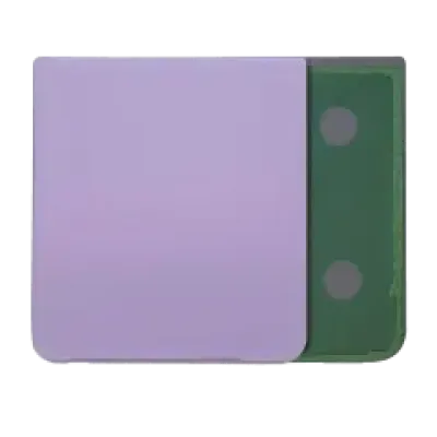 Нижня задня кришка зі склом для Samsung Galaxy Z Flip 4 (Service Pack) (Bora Purple)