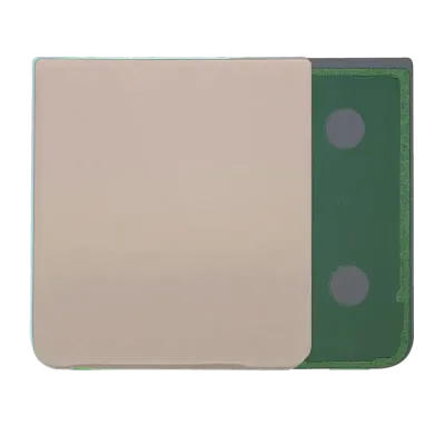 Нижня задня кришка зі склом для Samsung Galaxy Z Flip 4 (Service Pack) (Rose Gold)