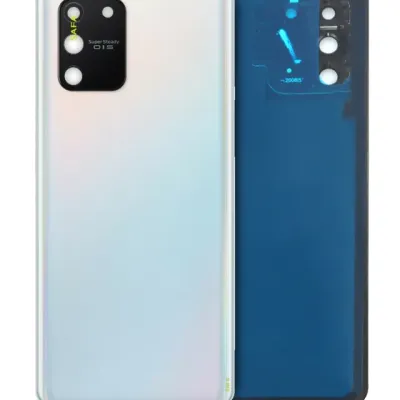 Задня кришка зі склом камери для Samsung Galaxy S10 Lite (Service Pack) (Prism White)