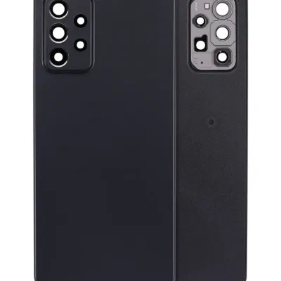 Задня кришка зі склом камери для Samsung Galaxy A72 (A725 / 2021) (Service Pack) (чорний)