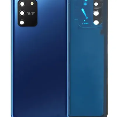 Задня кришка зі склом камери для Samsung Galaxy S10 Lite (Service Pack) (Prism Blue)
