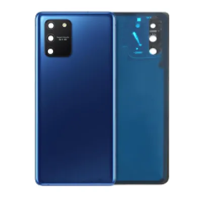 Задня кришка зі склом камери для Samsung Galaxy S10 Lite (Service Pack) (Prism Blue)