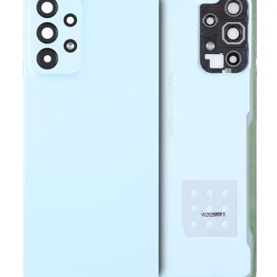 Задня кришка зі склом камери для Samsung Galaxy A53 5G (A536 / 2022) (Service Pack) (синій)