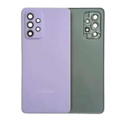 Задня кришка зі склом камери для Samsung Galaxy A52 5G (A526 / 2021) (Service Pack) (Awesome Violet)