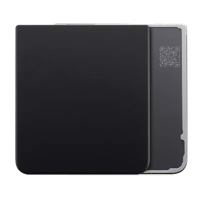 Нижня задня кришка для Samsung Galaxy Z Flip 3 5G (Service Pack) (Phantom Black)