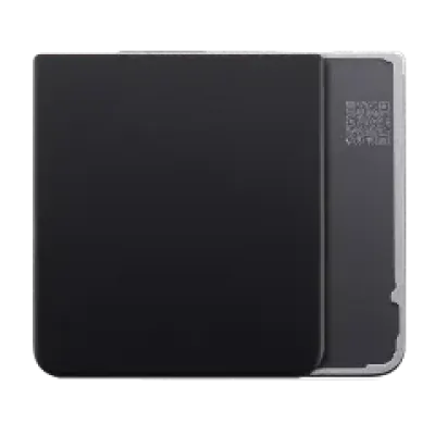 Нижня задня кришка для Samsung Galaxy Z Flip 3 5G (Service Pack) (Phantom Black)