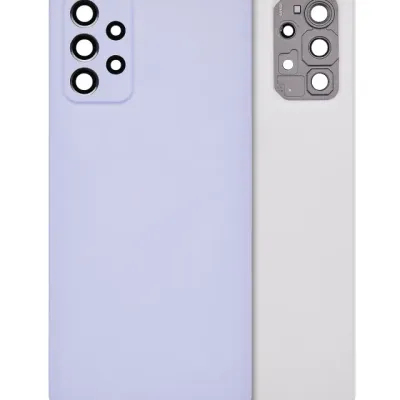 Задня кришка зі склом камери для Samsung Galaxy A72 (A725 / 2021) (Service Pack) (фіолетовий)