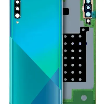 Задня кришка зі склом камери для Samsung Galaxy A30S (A307 / 2019) (Service Pack) (Prism Crush Green)