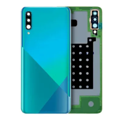 Задня кришка зі склом камери для Samsung Galaxy A30S (A307 / 2019) (Service Pack) (Prism Crush Green)
