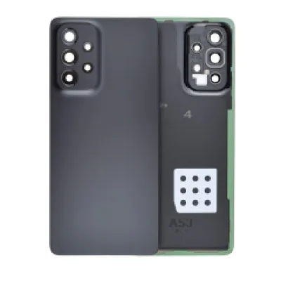 Задня кришка зі склом камери для Samsung Galaxy A53 5G (A536 / 2022) (Service Pack) (чорний)