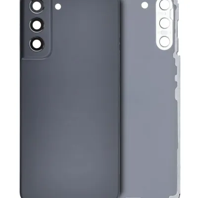 Задня кришка зі склом камери для Samsung Galaxy S21 FE (Service Pack) (графітовий)