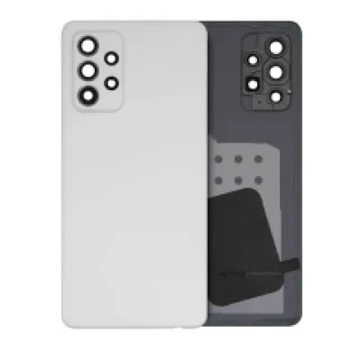 Задня кришка зі склом камери для Samsung Galaxy A52s (A528 / 2021) (Service Pack) (Awesome White)