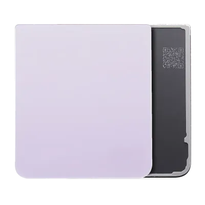 Bottom Back Cover Glass For Samsung Galaxy Z Flip 3 5G (Service Pack) (Lavender)
