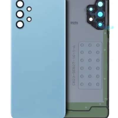 Задня кришка зі склом камери для Samsung Galaxy A32 4G (A325 / 2021) (Service Pack) (Awesome Blue)