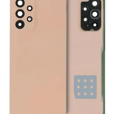 Задня кришка зі склом камери для Samsung Galaxy A33 5G (A336 / 2022) (Service Pack) (Peach)