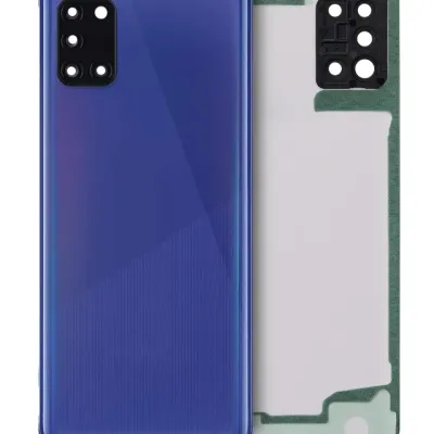 Задня кришка зі склом камери для Samsung Galaxy A31 (A315 / 2020) (Service Pack) (Prism Crush Blue)