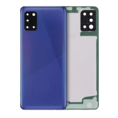 Задня кришка зі склом камери для Samsung Galaxy A31 (A315 / 2020) (Service Pack) (Prism Crush Blue)