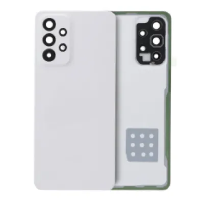 Задня кришка зі склом камери для Samsung Galaxy A33 5G (A336 / 2022) (Service Pack) (White)