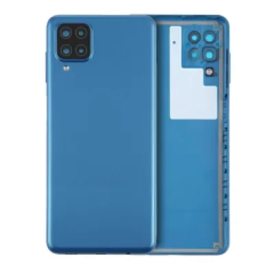 Задня кришка зі склом камери для Samsung Galaxy A12 (A125 / 2020) (Service Pack) (Blue)