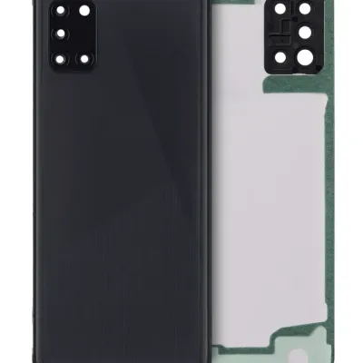 Задня кришка зі склом камери для Samsung Galaxy A31 (A315 / 2020) (Service Pack) (Prism Crush Black)