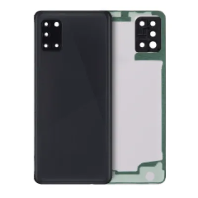 Задня кришка зі склом камери для Samsung Galaxy A31 (A315 / 2020) (Service Pack) (Prism Crush Black)