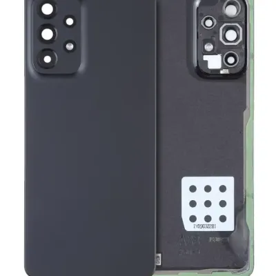 Задня кришка зі склом камери для Samsung Galaxy A33 5G (A336 / 2022) (Service Pack) (Black)