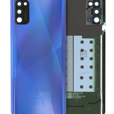 Задня кришка зі склом камери для Samsung Galaxy A41 (A415 / 2020) (Service Pack) (Prism Crush Blue)