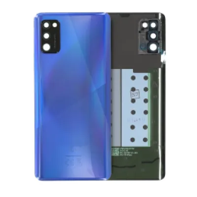 Задня кришка зі склом камери для Samsung Galaxy A41 (A415 / 2020) (Service Pack) (Prism Crush Blue)