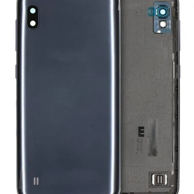 Задня кришка зі склом камери для Samsung Galaxy A10 (A105 / 2019) (Service Pack) (чорний)