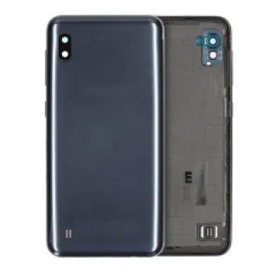 Задня кришка зі склом камери для Samsung Galaxy A10 (A105 / 2019) (Service Pack) (чорний)