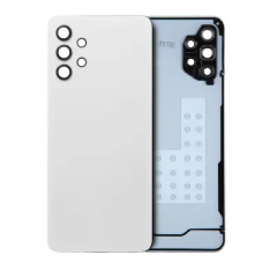 Задня кришка зі склом камери для Samsung Galaxy A32 5G (A326 / 2021) (Service Pack) (Awesome White)