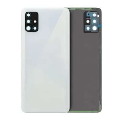 Задня кришка зі склом камери для Samsung Galaxy A51 4G (A515 / 2020) (Service Pack) (Prism Crush White)
