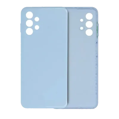 Back Cover Glass For Samsung Galaxy A13 4G (A135 / 2022) (Service Pack) (Blue)