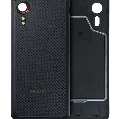Задня кришка зі склом камери для Samsung Galaxy Xcover 5 (Service Pack) (чорний)